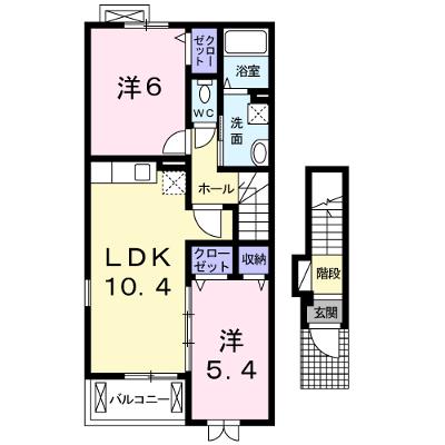 クラール泉　Ｂ 201【管理NO：1-017294102-02010】 ★家具家電は申し込み後に搬入します★の外観画像