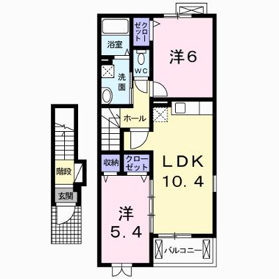 クラール泉　Ａ 203【管理NO：1-017294101-02030】 ★家具家電は申し込み後に搬入します★の外観画像