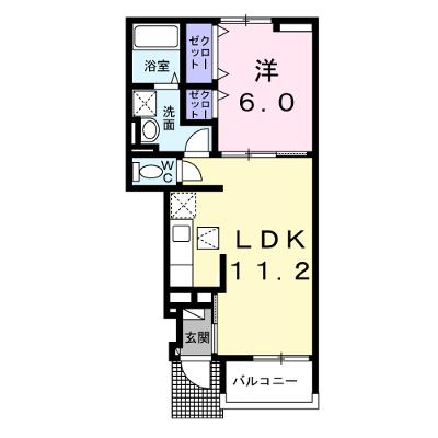 ジプソフィル 102【管理NO：1-027151401-01020】 ★家具家電は申し込み後に搬入します★の外観画像