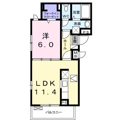 ベル　フルーフⅠ 201【管理NO：1-023087601-02010】 ★家具家電は申し込み後に搬入します 2026年07月中旬入居可能の外観画像