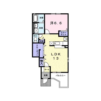 パストラーレサクラⅡ 103【管理NO：1-015222401-01030】 ★家具家電は申し込み後に搬入しますの外観画像