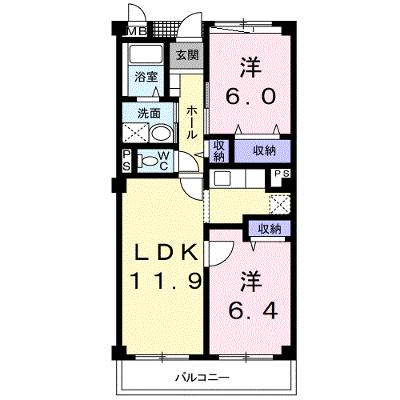 サンライズヴィラひたち野Ｂ 203【管理NO：1-011175502-02030】 ★家具家電は申し込み後に搬入します★の外観画像
