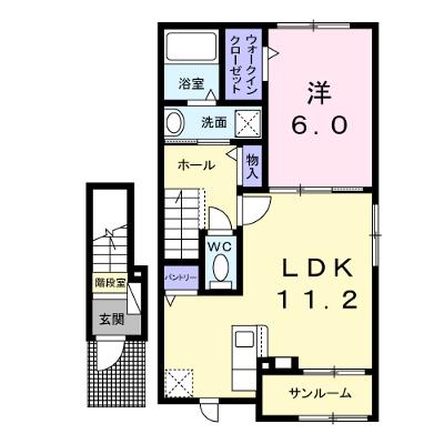 シャトー・バロンＶ 206【管理NO：1-027817301-02060】 ★家具家電は申し込み後に搬入します★の外観画像