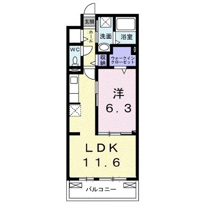 ヴィラプラシードⅡ 302【管理NO：1-027053201-03020】 ★家具家電は申し込み後に搬入しますの外観画像
