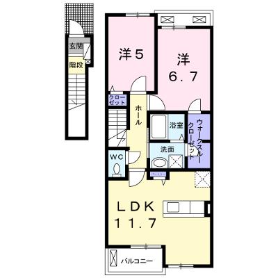 マーベラス　Ｂ 203【管理NO：1-021166001-02030】 ★家具家電は申し込み後に搬入します★の外観画像