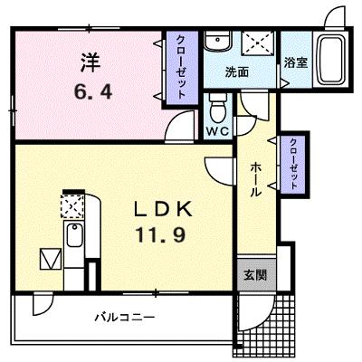 ブローテ 101【管理NO：1-017367201-01010】 ★家具家電は申し込み後に搬入します★の外観画像