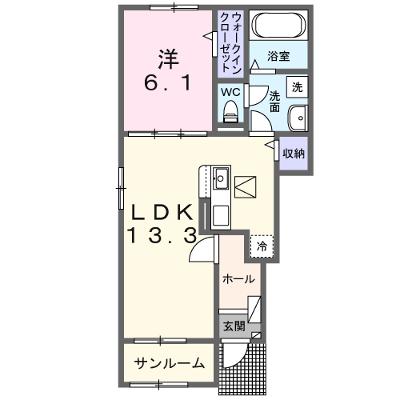 メゾン・ド・アンジュＣ 101【管理NO：1-027623201-01010】 ★家具家電は申し込み後に搬入します 2026年08月中旬入居可能の外観画像