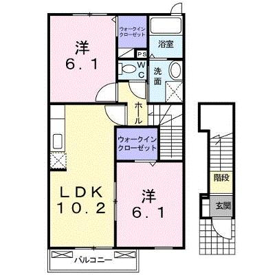 グラン　フレーズ 203【管理NO：1-015044101-02030】 ★家具家電は申し込み後に搬入します 2026年07月下旬入居可能の外観画像