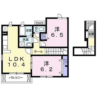 ベル・グランツⅦ 202【管理NO：1-018739901-02020】 ★家具家電は申し込み後に搬入します 2026年07月上旬入居可能の外観画像