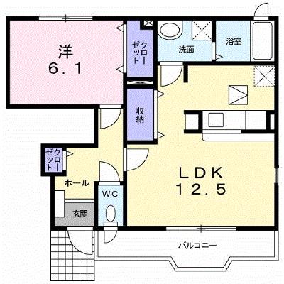 ウィステリア 103【管理NO：1-013559101-01030】 ★家具家電は申し込み後に搬入します 2026年08月上旬入居可能の外観画像