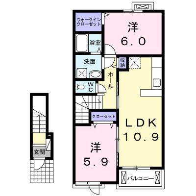 ファウストⅡ 204【管理NO：1-021559901-02040】 ★家具家電は申し込み後に搬入します★の外観画像
