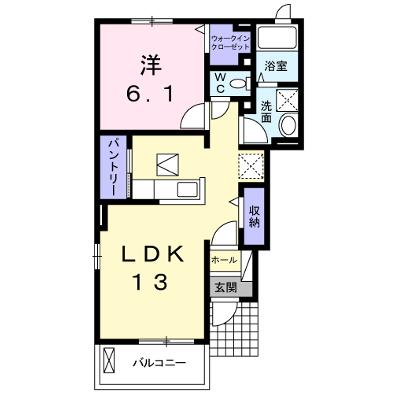 アヴニールⅠ 101【管理NO：1-021050201-01010】 ★家具家電は申し込み後に搬入します 2026年08月上旬入居可能の外観画像