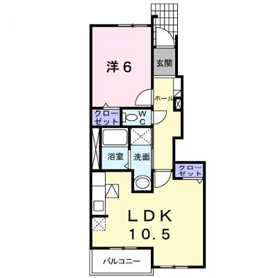 プラシード 102【管理NO：1-014929301-01020】 ★家具家電は申し込み後に搬入します★の外観画像