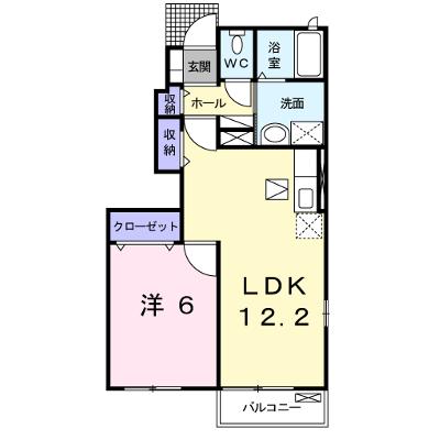アルティプラーノハヤシ　Ⅵ 101【管理NO：1-014739301-01010】 ★家具家電は申し込み後に搬入しますの外観画像