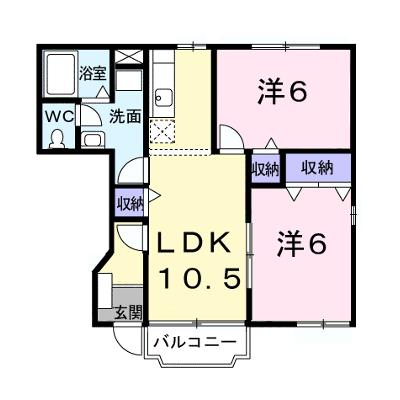 グランメゾンⅡ 102【管理NO：1-011864502-01020】 ★家具家電は申し込み後に搬入します★の外観画像