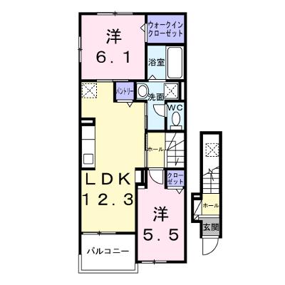 ベルウッド八街Ⅵ 201【管理NO：1-027241402-02010】 2026年09月下旬入居可能の外観画像