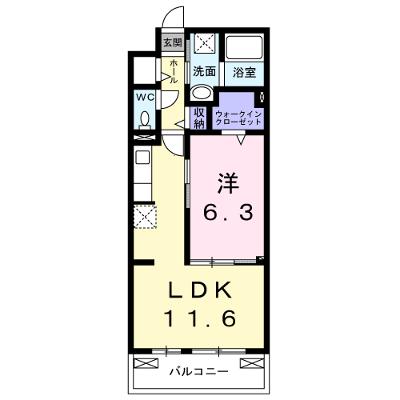 クオーレＤ 204【管理NO：1-026930604-02040】 ★家具家電は申し込み後に搬入します 2026年07月中旬入居可能の外観画像
