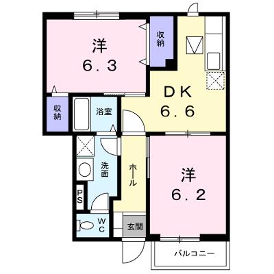 ブランシェ壱番館 102【管理NO：1-007993101-01020】 ★家具家電は申し込み後に搬入しますの外観画像