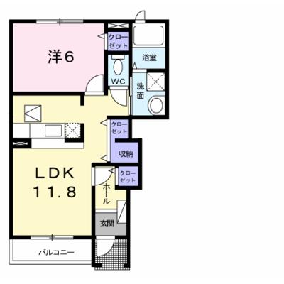 プロスパー　Ⅱ 103【管理NO：1-017925801-01030】 ★家具家電は申し込み後に搬入しますの外観画像