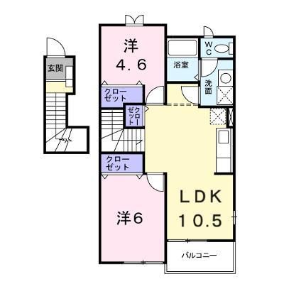 ル・シエルⅡ 201【管理NO：1-011855602-02010】 ★家具家電は申し込み後に搬入します★の外観画像