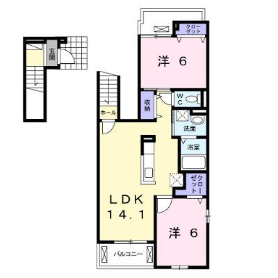 グランシルム 201【管理NO：1-023107801-02010】 ★家具家電は申し込み後に搬入しますの外観画像