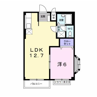 エルディム岡田 201【管理NO：1-003522201-02010】 ★家具家電は申し込み後に搬入します★の外観画像