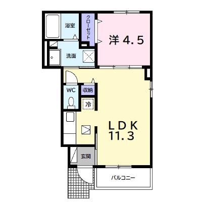 サンリット　ガーデン 103【管理NO：1-026282301-01030】 ★家具家電は申し込み後に搬入します★の外観画像