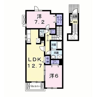 フォーリストＢ 203【管理NO：1-015181602-02030】 ★家具家電は申し込み後に搬入します★の外観画像