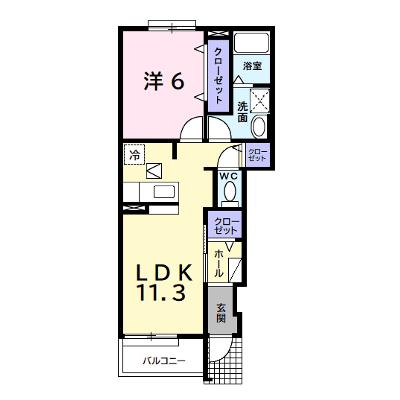 ハーモニーＡ 103【管理NO：1-013949801-01030】 ★家具家電は申し込み後に搬入します★の外観画像