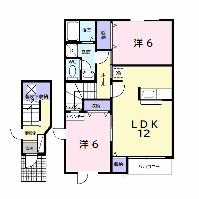 ファースト　デューⅡ 201【管理NO：1-012147802-02010】 ★家具家電は申し込み後に搬入します★の外観画像