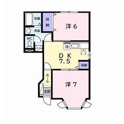 グレースコート２ 104【管理NO：1-010060301-01040】 ★家具家電は申し込み後に搬入します★の外観画像