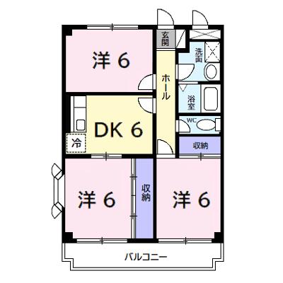 ガーデンプレイスⅠ 305【管理NO：1-009654901-03050】 ★家具家電は申し込み後に搬入します★の外観画像