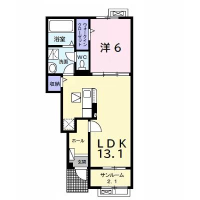 サン　ヴェール　大芝　Ⅲ　Ｂ 102【管理NO：1-026764602-01020】 ★家具家電は申し込み後に搬入しますの外観画像