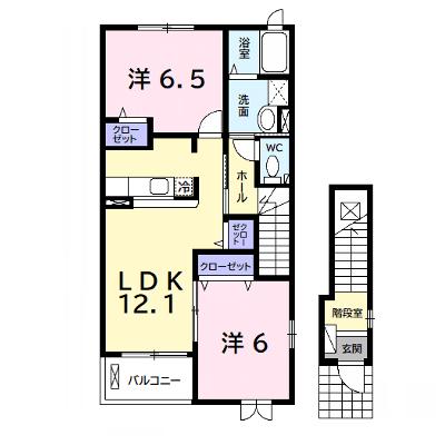 サンウエスト 205【管理NO：1-015405001-02050】 ★家具家電は申し込み後に搬入します★の外観画像