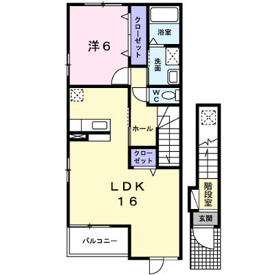 ハーモニーＡ 201【管理NO：1-013949801-02010】 ★家具家電は申し込み後に搬入します★の外観画像