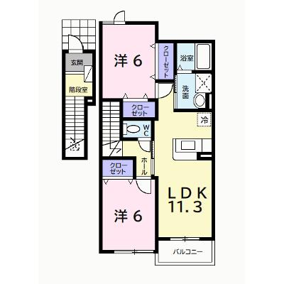 ファミールⅣ 202【管理NO：1-013310102-02020】 ★家具家電は申し込み後に搬入します★の外観画像