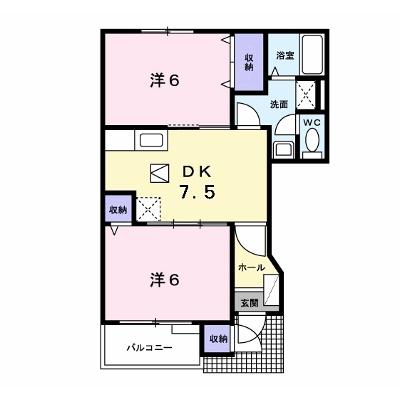ファースト　デューⅠ 102【管理NO：1-012147801-01020】 ★家具家電は申し込み後に搬入します★の外観画像
