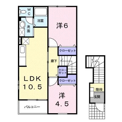 ティーフベルクＡ 201【管理NO：1-012011401-02010】 ★家具家電は申し込み後に搬入します★の外観画像