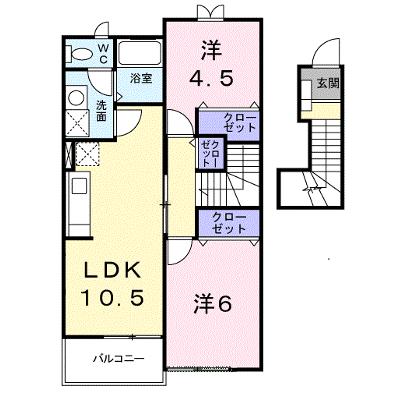 プリムヴェール 203【管理NO：1-011568701-02030】 ★家具家電は申し込み後に搬入します★の外観画像