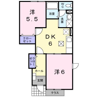 ヒルサイド・テラス 103【管理NO：1-011026501-01030】 ★家具家電は申し込み後に搬入します★の外観画像
