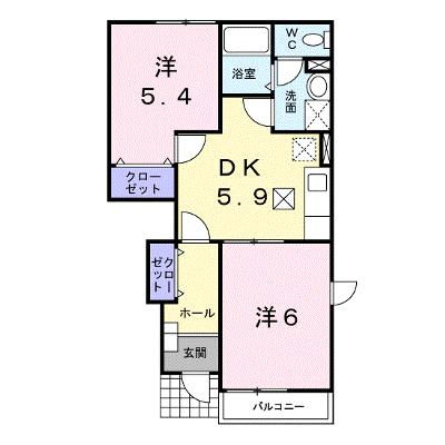 アヴニールⅧ 102【管理NO：1-010365404-01020】 ★家具家電は申し込み後に搬入します★の外観画像