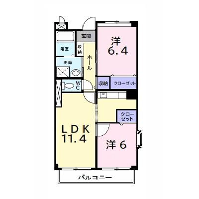 ガーデンプレイスⅡ 201【管理NO：1-010124201-02010】 ★家具家電は申し込み後に搬入します★の外観画像