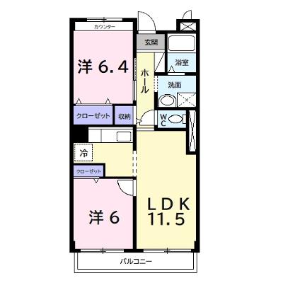 ガーデンプレイスⅡ 102【管理NO：1-010124201-01020】 ★家具家電は申し込み後に搬入します★の外観画像