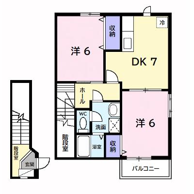 フォレストⅡ 203【管理NO：1-009378001-02030】 ★家具家電は申し込み後に搬入します★の外観画像