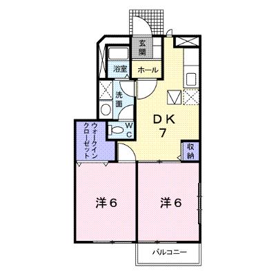 エスト・ヴィラⅡ 101【管理NO：1-009314702-01010】 ★家具家電は申し込み後に搬入します★の外観画像