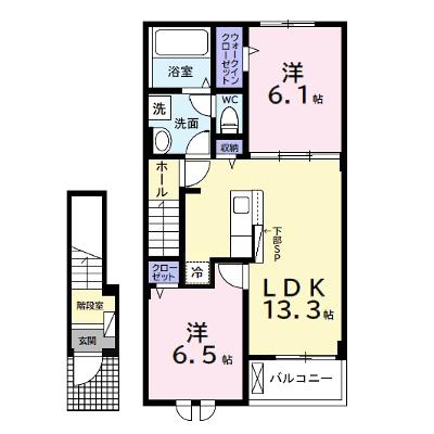 クレスト 202【管理NO：1-028152601-02020】 ★家具家電は申し込み後に搬入しますの外観画像