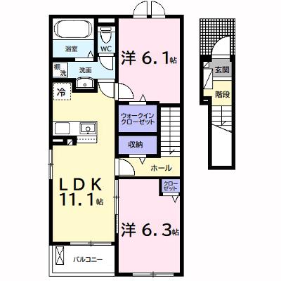 フェアリーＡ 202【管理NO：1-028096701-02020】 ★家具家電は申し込み後に搬入しますの外観画像