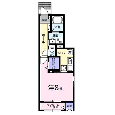 レジデンスさくら 101【管理NO：1-027867101-01010】 ★家具家電は申し込み後に搬入します★の外観画像