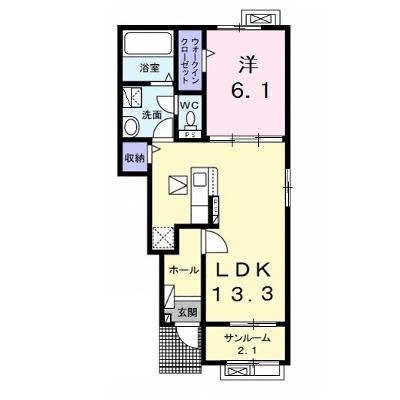 ラフォレスタ　マレ 103【管理NO：1-027318302-01030】 ★家具家電は申し込み後に搬入します★の外観画像