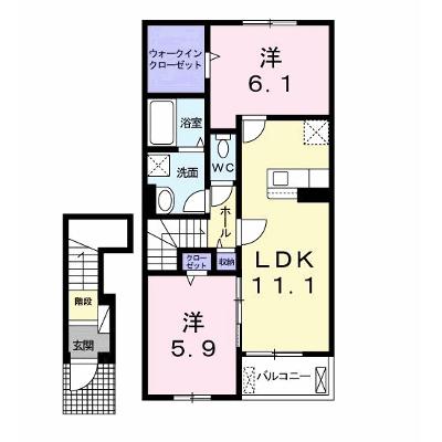 タートルヒルズ４ｔｈ 204【管理NO：1-026381402-02040】 ★家具家電は申し込み後に搬入します★ ★2026年08月下旬入居可能★の外観画像